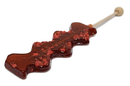 BBQ Bacon Strip Lollipop